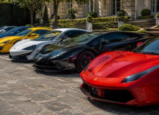 ¿Cuáles son los colores de pintura favoritos en el mundo de los superautos?