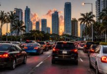 EE.UU. ¿Cuáles son las horas que ocurren más accidentes de tránsito en Miami?